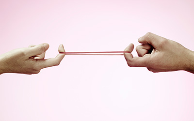 When does the rubber band break?